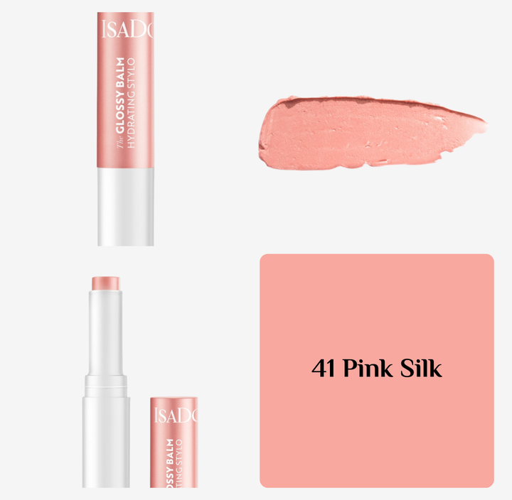 Isadora Glossy Balm Hydrating Stylo Lipgloss  - 1.6g | ايزادورا مرطب شفاه مع لون - 1.6 غرام