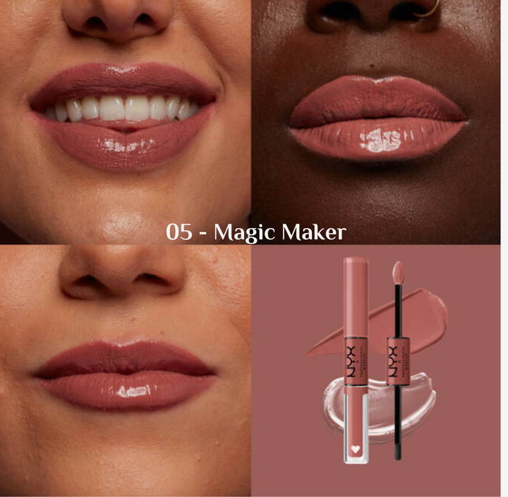 nyx ShineLoud Lip Color Gloss - 3.4ml | ان واي اكس غلوس للشفاه - 3.4 مل