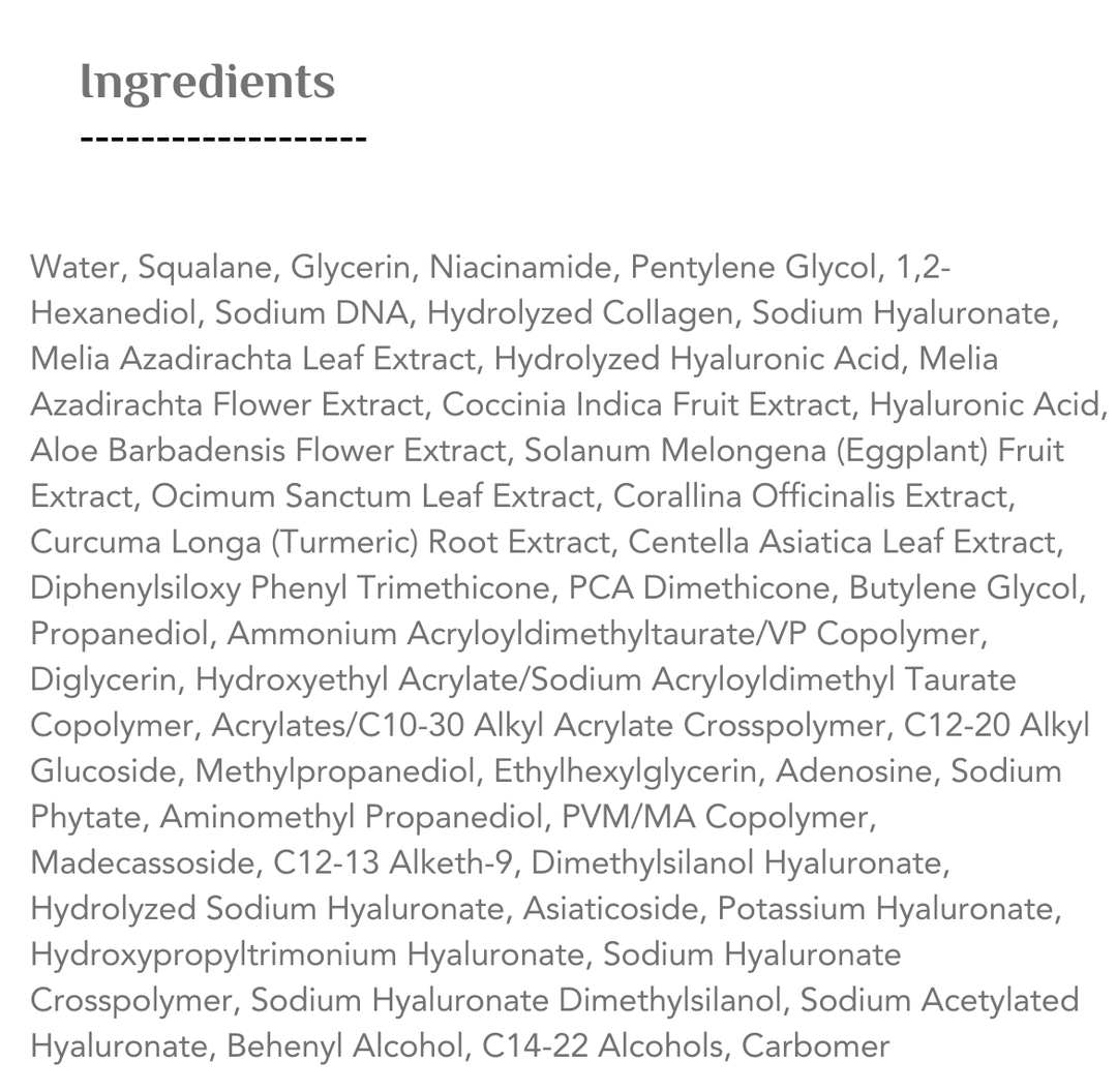 ANUA PDRN HYALURONIC ACID 100 MOISTURE CREAM 60ml | أنوا كريم الهيالورونيك اسيد للوجه - 60 مل