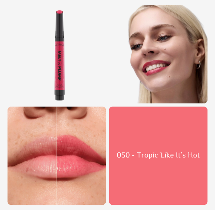 Catrice Melt & Plump Juicy Lip plumper - 1.8g | كاتريس غلوس للشفاه  - 1.8 غرام