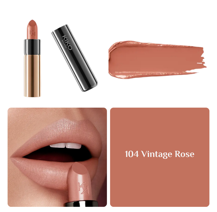 KIKO Gossamer Emotion Creamy Lipstick - 3.5g | كيكو أحمر شفاه كريمي لامع - 3.5 غرام