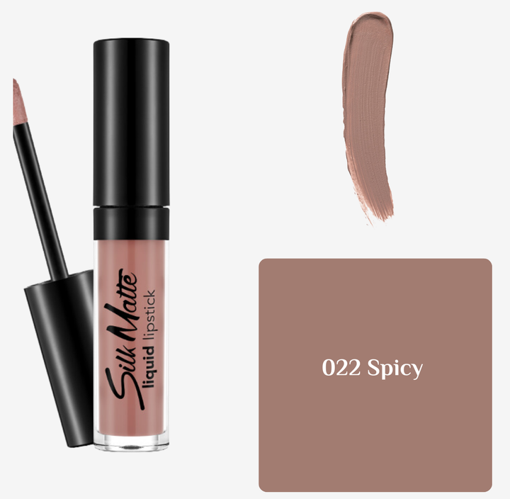Flormar Silk Matte Liquid Lipstick  Carnation Red | فلورمار أحمر شفاه سائل سيلك مات