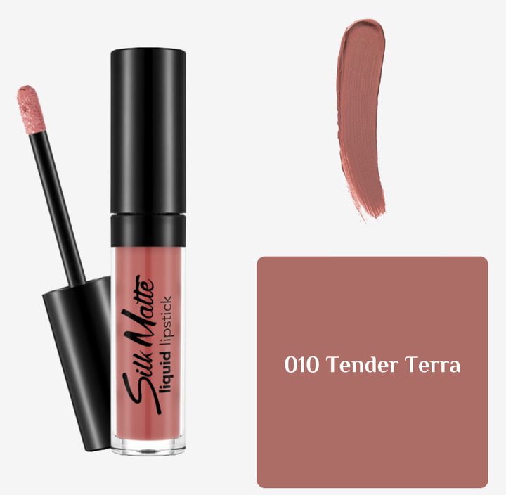 Flormar Silk Matte Liquid Lipstick  Carnation Red | فلورمار أحمر شفاه سائل سيلك مات