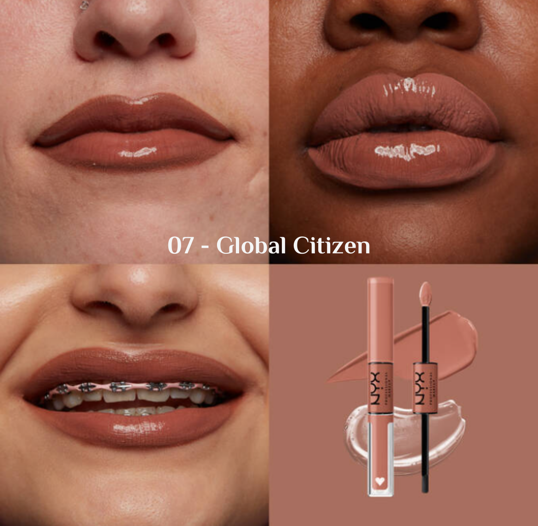 nyx ShineLoud Lip Color Gloss - 3.4ml | ان واي اكس غلوس للشفاه - 3.4 مل