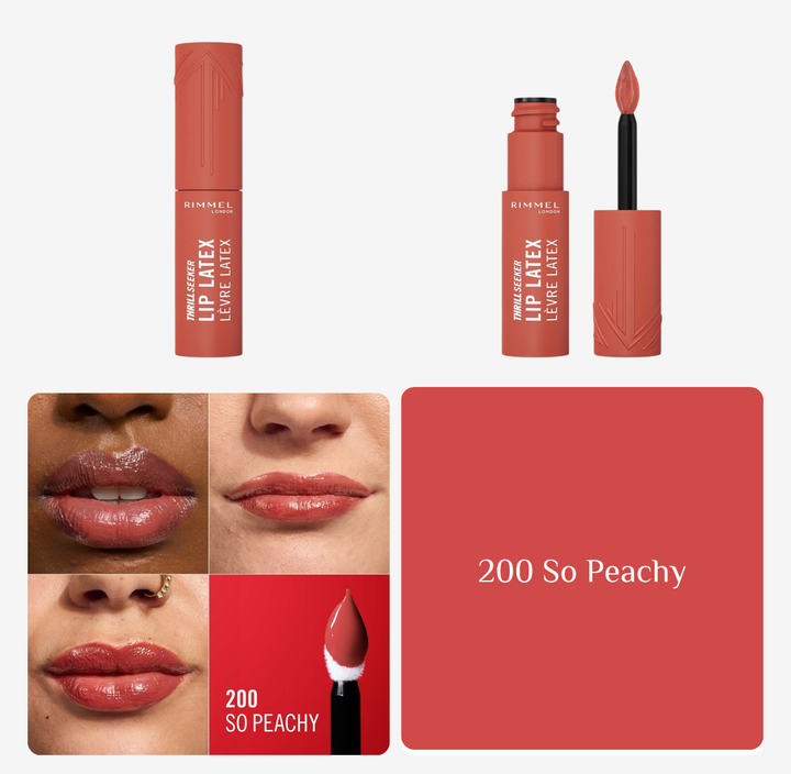 RIMMEL Thrili Seeker Lip Latex - 6ml | ريميل أحمر شفاه - 6 مل