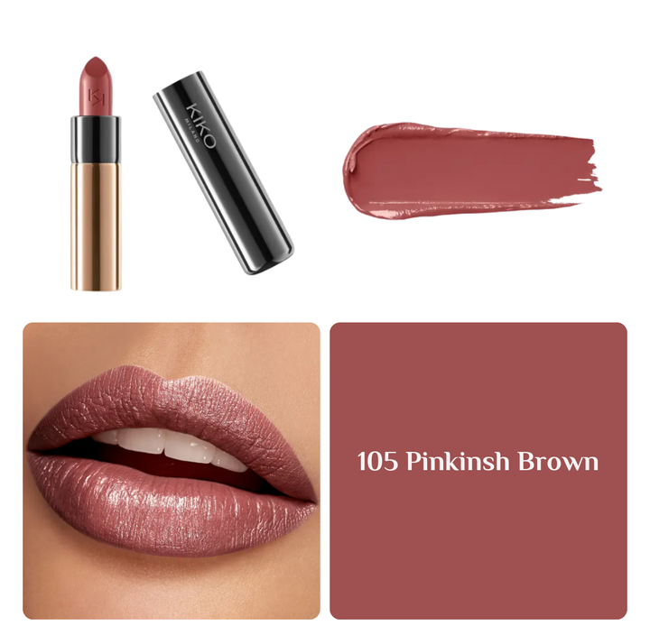 KIKO Gossamer Emotion Creamy Lipstick - 3.5g | كيكو أحمر شفاه كريمي لامع - 3.5 غرام