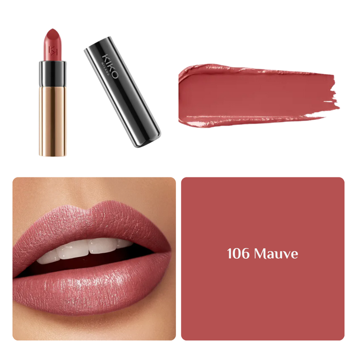 KIKO Gossamer Emotion Creamy Lipstick - 3.5g | كيكو أحمر شفاه كريمي لامع - 3.5 غرام