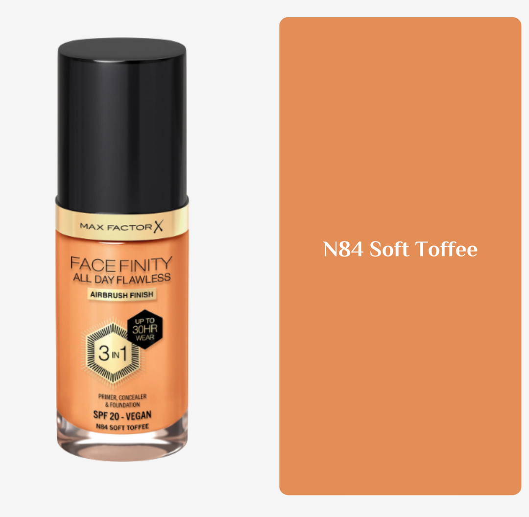 MAXFACTOR Facefinty All Day Flawless - 30ml | ماكس فاكتر كريم أساس 3 في 1 - 30 مل