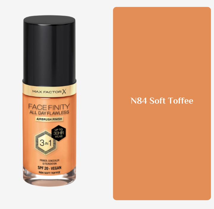 MAXFACTOR Facefinty All Day Flawless - 30ml | ماكس فاكتر كريم أساس 3 في 1 - 30 مل
