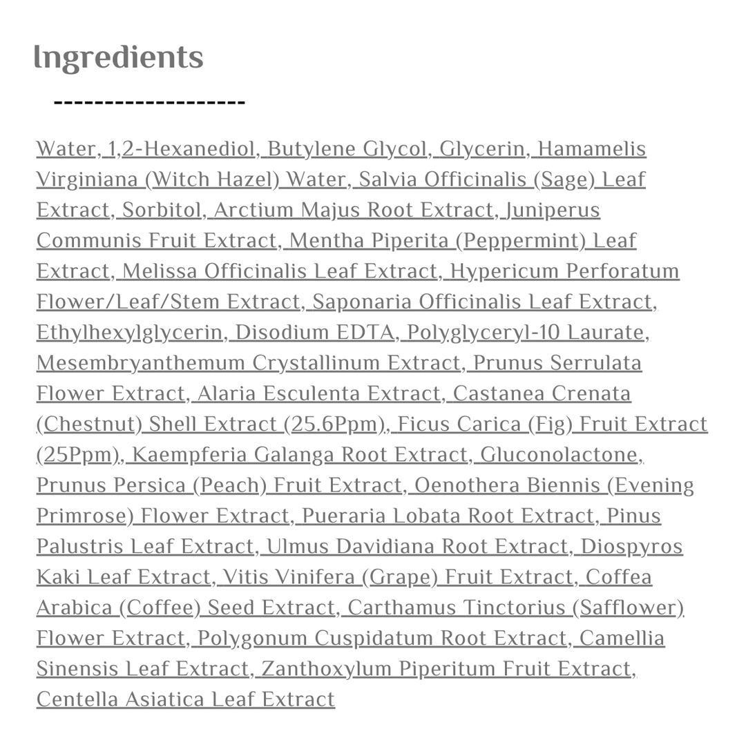 Veganifect Lifting And Balancing Fig Chestnut - 50ml | فيجانفيكت سيروم شد المسام و توازن الزيوت - 50 مل