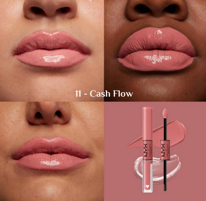 nyx ShineLoud Lip Color Gloss - 3.4ml | ان واي اكس غلوس للشفاه - 3.4 مل