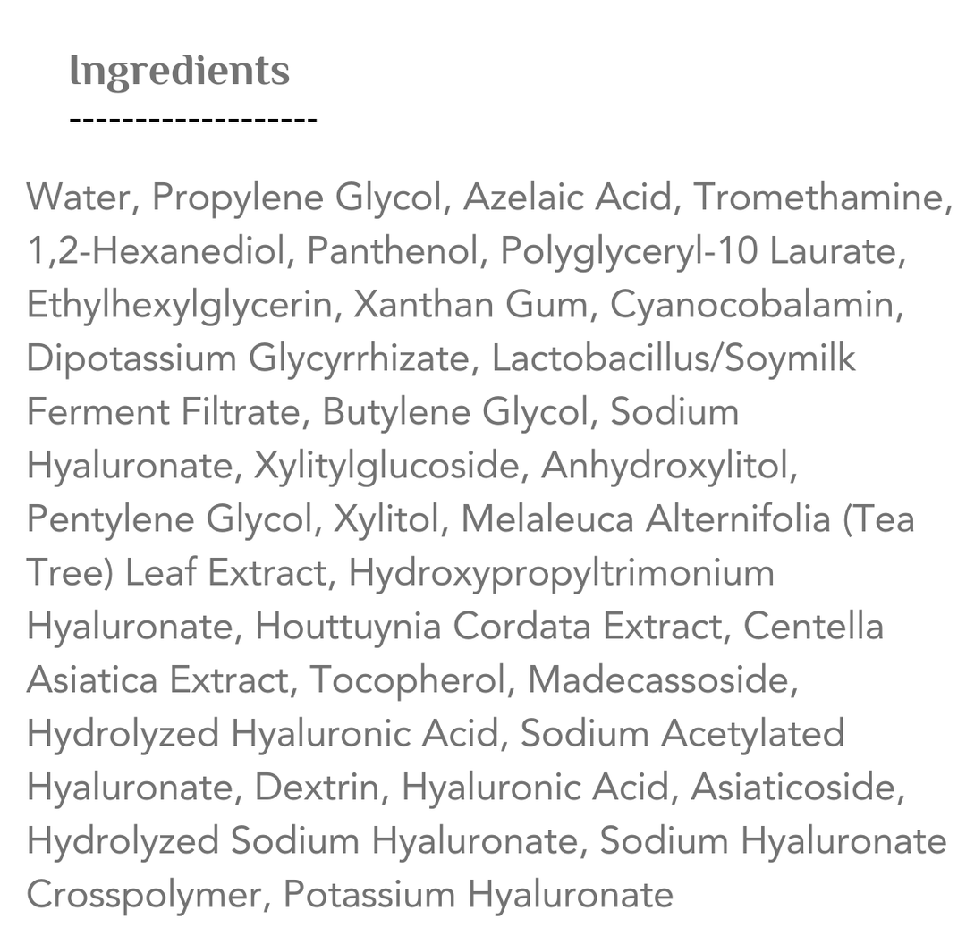 VT Cosmetics Azelaic Acid Cica Exosome - 30ml | في تي كوزمتيك سيوم أزليك اسيد - 30 مل