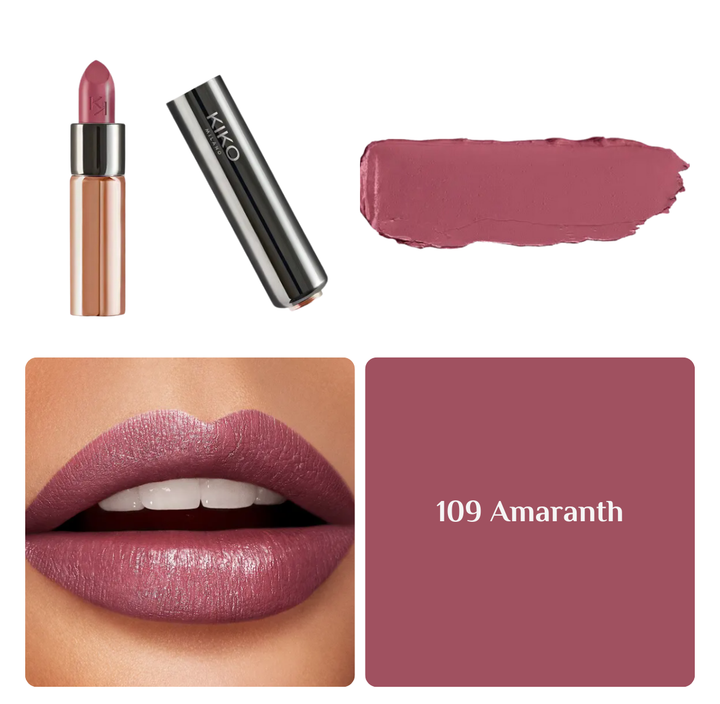KIKO Gossamer Emotion Creamy Lipstick - 3.5g | كيكو أحمر شفاه كريمي لامع - 3.5 غرام