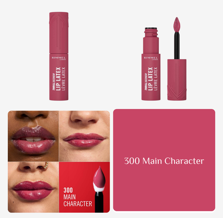 RIMMEL Thrili Seeker Lip Latex - 6ml | ريميل أحمر شفاه - 6 مل