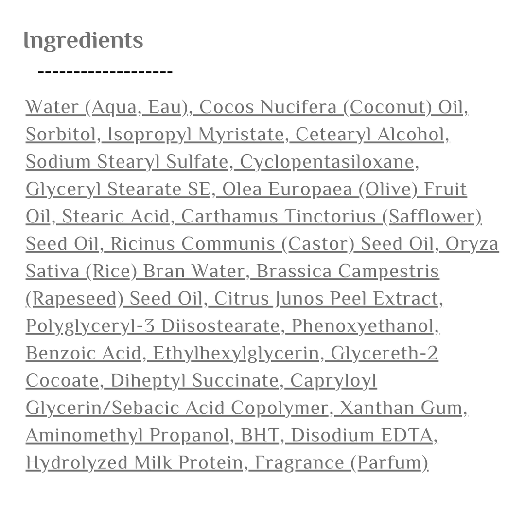 MIELLE Rice Water Moisturizing Milk - 227g | ميلي حليب مرطب للشعر بماء الأرز - 227 غرام