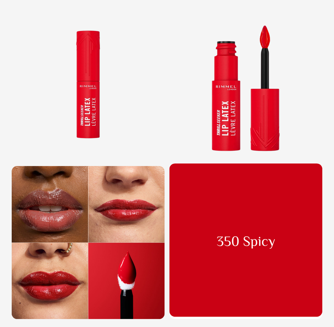 RIMMEL Thrili Seeker Lip Latex - 6ml | ريميل أحمر شفاه - 6 مل