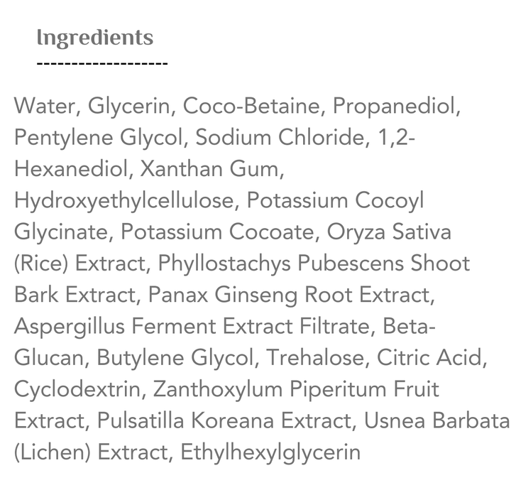 HaruHaru Wonder | Black Rice Moisture 5.5 Soft Cleansing Gel - 100 ml | هاروهارو وندر غسول جل بالارز الاسود - 100 مل