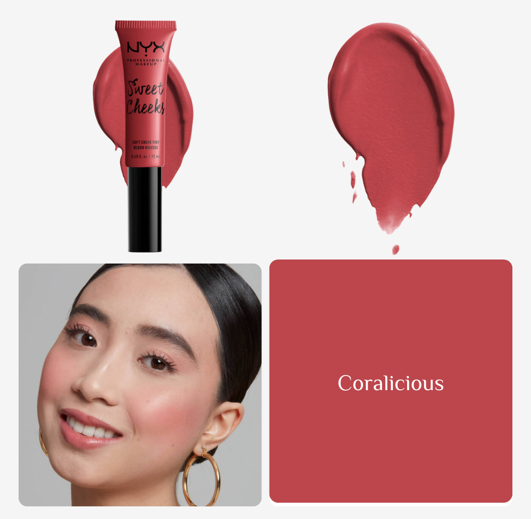 nyx Sweet Cheeks Soft Cheek Tint  Blush Mousse - 12ml | ان واي اكس بلاش كريمي - 12 مل