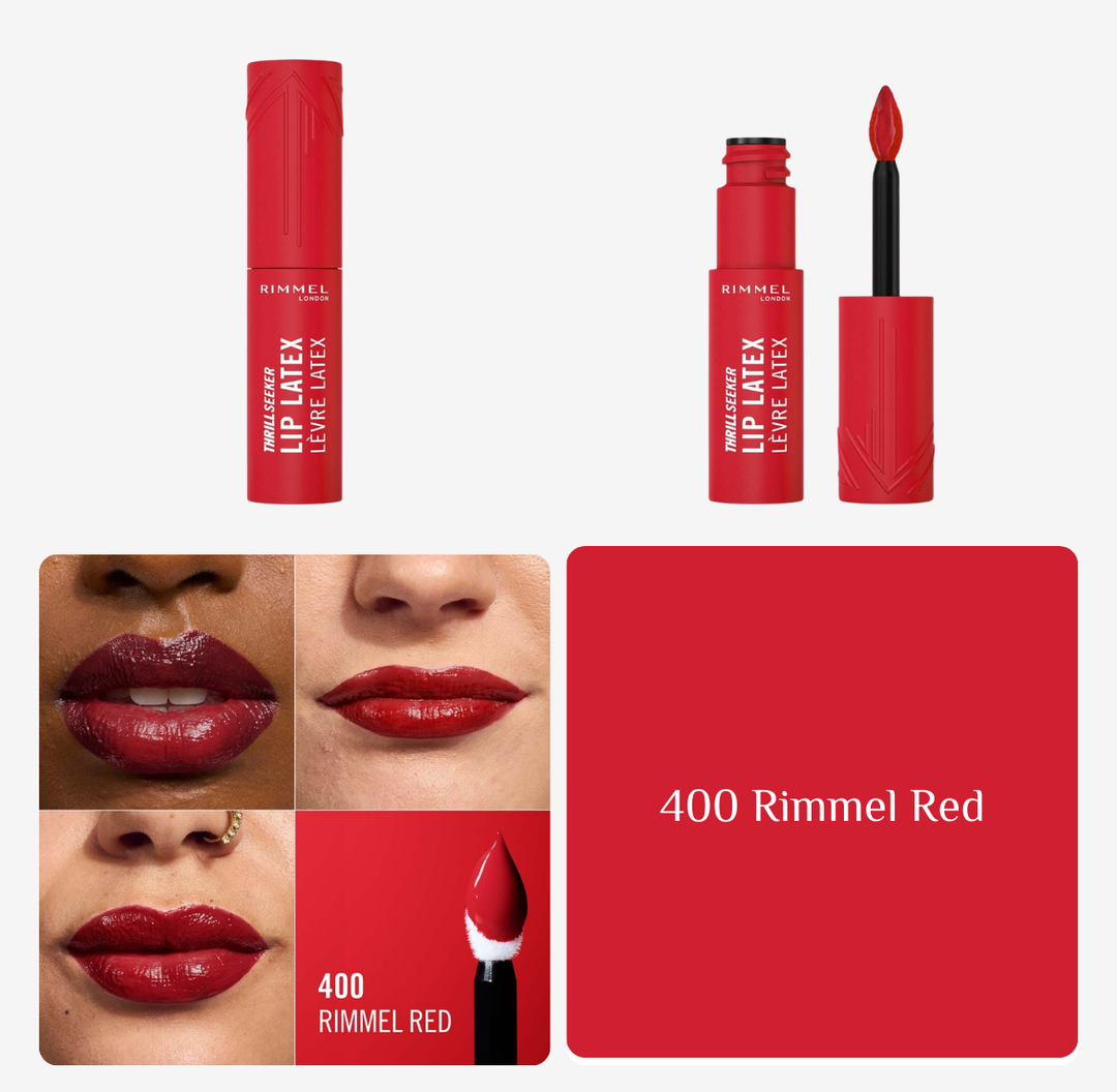 RIMMEL Thrili Seeker Lip Latex - 6ml | ريميل أحمر شفاه - 6 مل