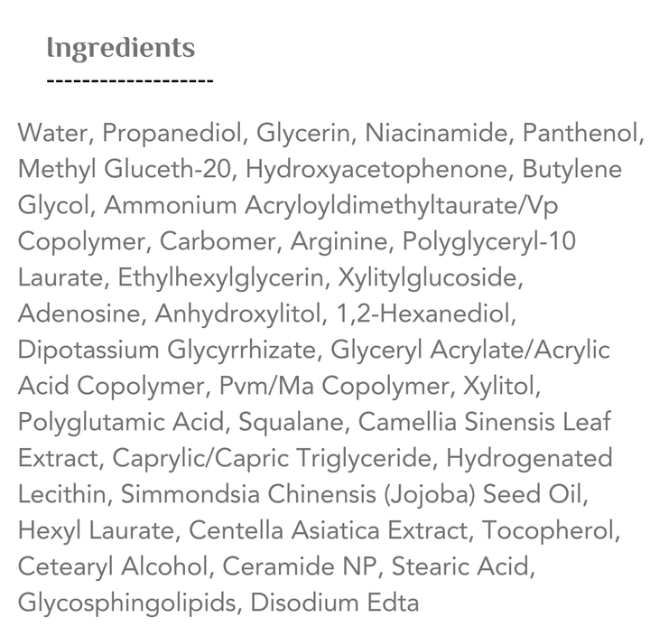 VT S4 Moisture Ampoule (Squalane Cica Exosome) - 30ml | في تي كوزمتيك سيروم مرطب للوجه - 30 مل