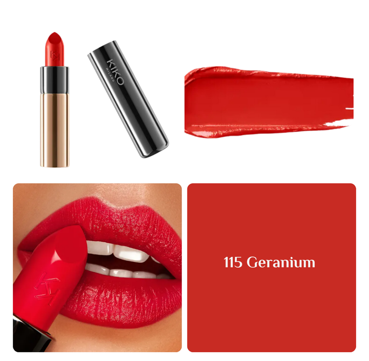 KIKO Gossamer Emotion Creamy Lipstick - 3.5g | كيكو أحمر شفاه كريمي لامع - 3.5 غرام