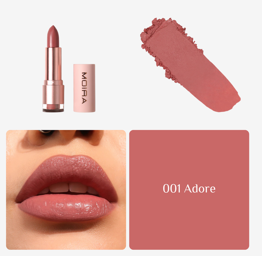 MOIRA Lip Lipstick - 4g | مويرا أحمر شفاخ - 4 غرام