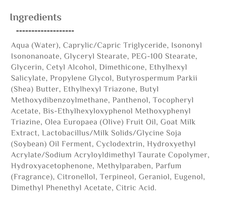 Ziaja Goat's milk Day Cream - 50ml | جايا كريم نهاري بحليب الماعز - 50 مل