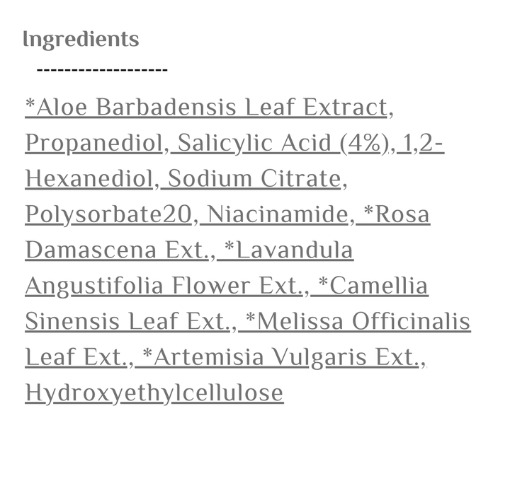 COS DE BAHA Salicylic Acid Bha 4% Serum - 30ml | كوز دي باها سيروم الساليسيليك اسيد 4% - 30 مل