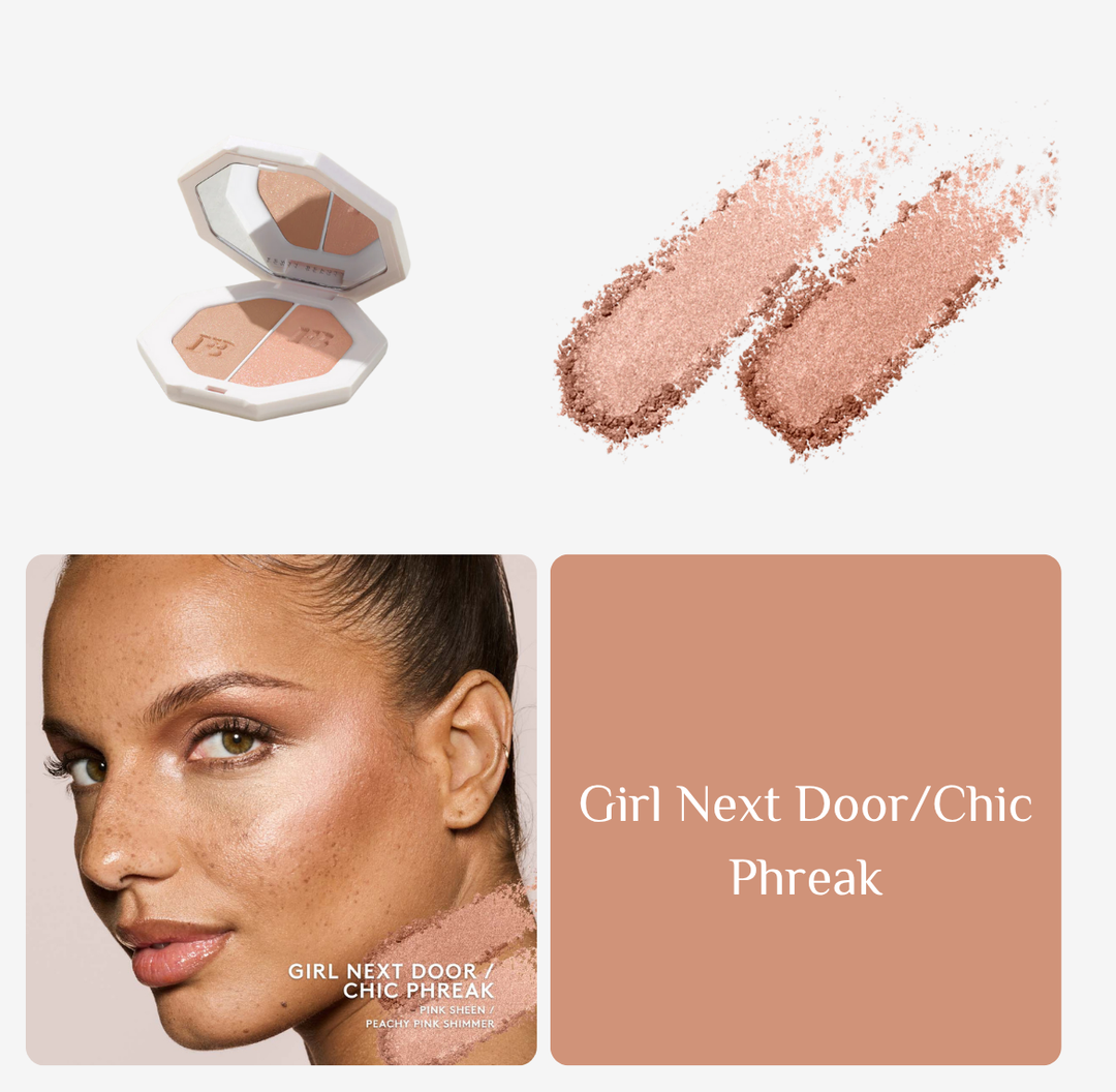 Fenty Beauty Freestyle highlighter Duo - 2x3.5g | فينتي بيوتي هايلايتر ثنائي - 2x3.5 غرام