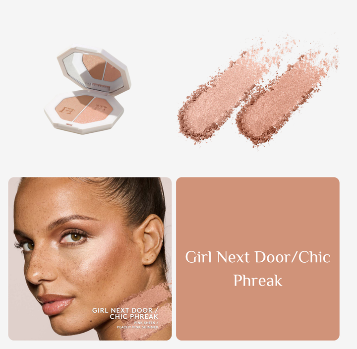 Fenty Beauty Freestyle highlighter Duo - 2x3.5g | فينتي بيوتي هايلايتر ثنائي - 2x3.5 غرام