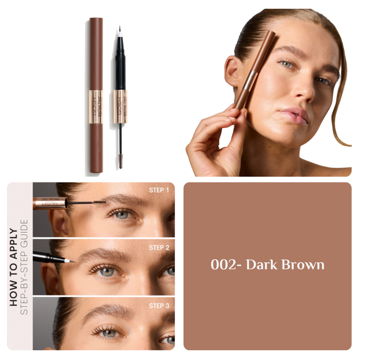 Gosh Brow Tint Semi - Permanemt - 2.5ml | جوش قلم تحديد الحواجب - 2.5 مل