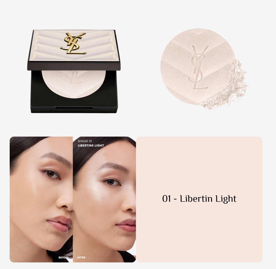 Yves Saint Laurent All Hours Multi-Use Highlighting Powder - 5g | ايف سان لوران هايلايتر - 5 غرام