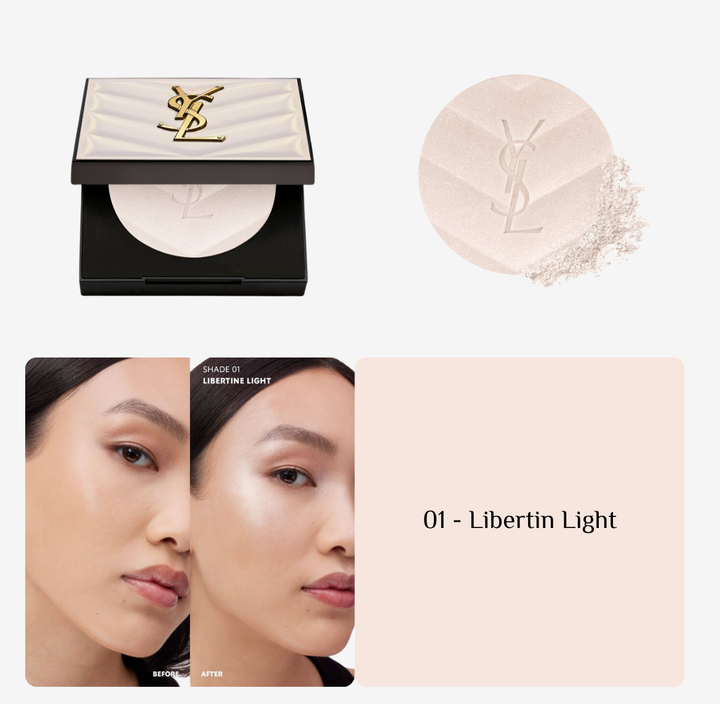Yves Saint Laurent All Hours Multi-Use Highlighting Powder - 5g | ايف سان لوران هايلايتر - 5 غرام