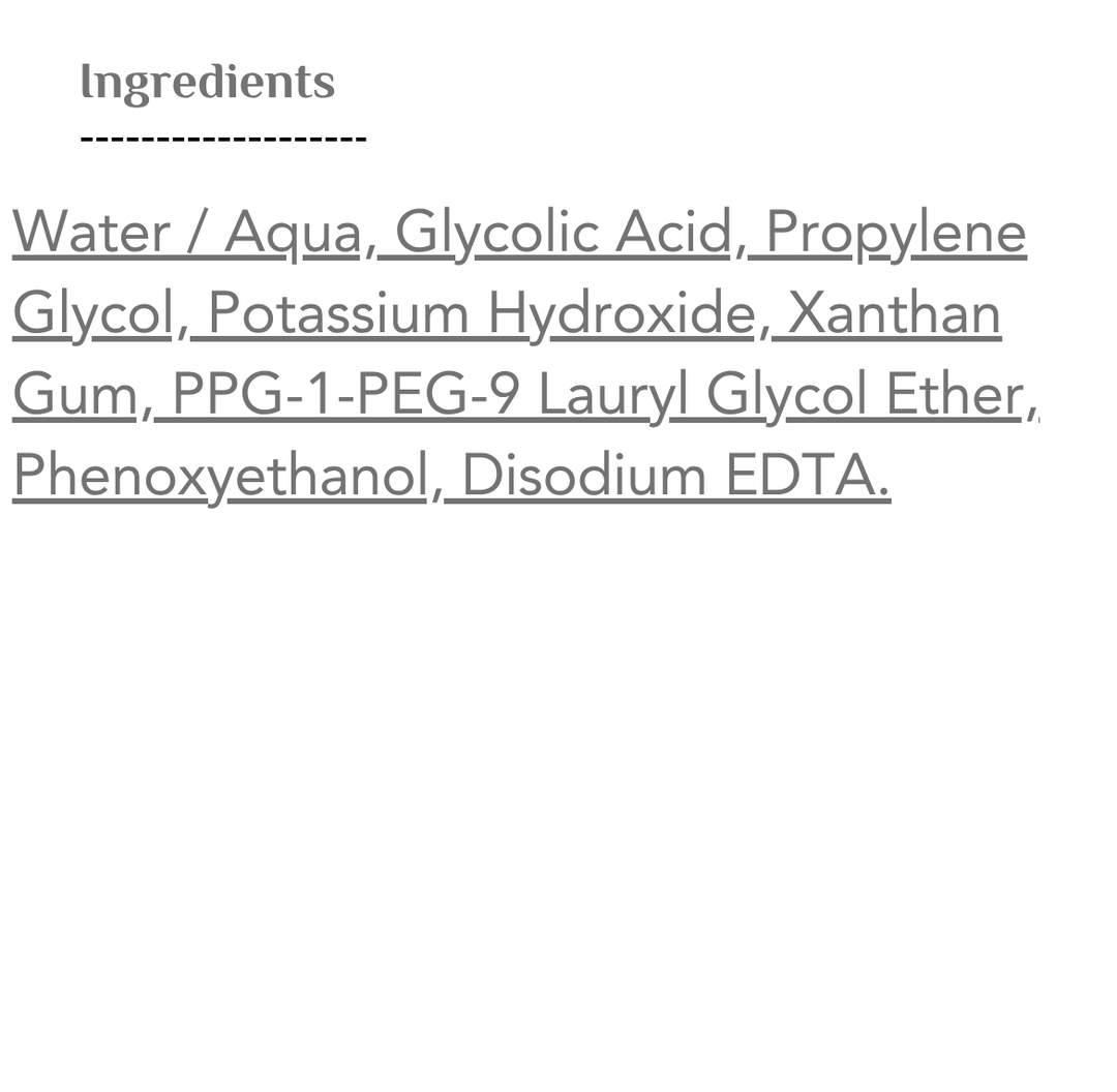 REVOX just Glycolic Acid 20% - 30ml | ريفوكس سيروم جليكوليك اسيد 10% - 30 مل