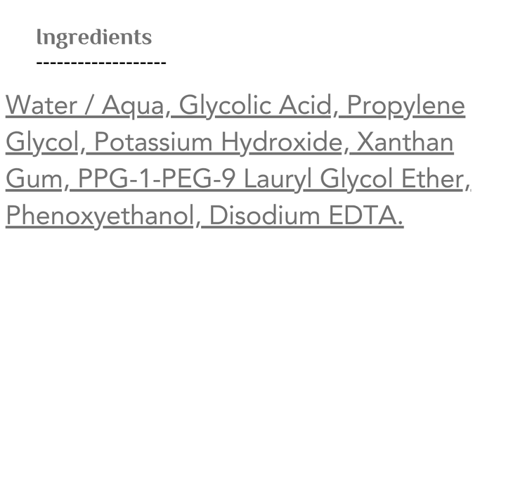 REVOX just Glycolic Acid 20% - 30ml | ريفوكس سيروم جليكوليك اسيد 10% - 30 مل