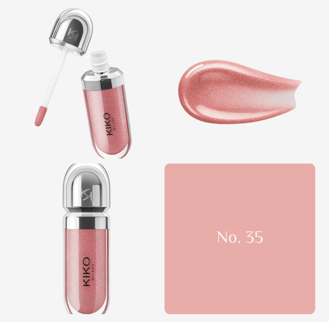 KIKO 3D Hydra Lip Gloss - 6.5ml | كيكو غلوس مرطب للشفاه - 6.5 مل