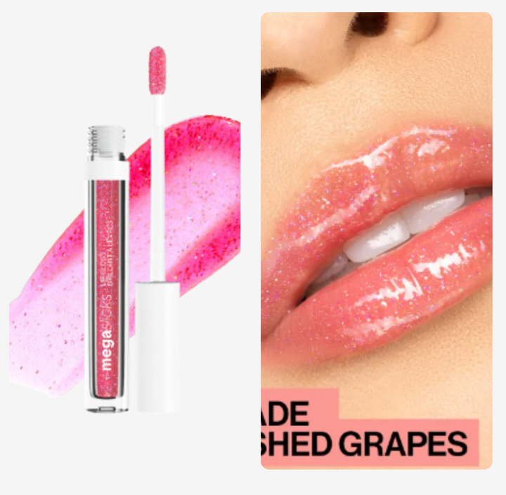 wet n wild Mega Slicks Lip Gloss - 2.2ml | ويت ان وايلد غلوس للشفاه - 2.2 مل