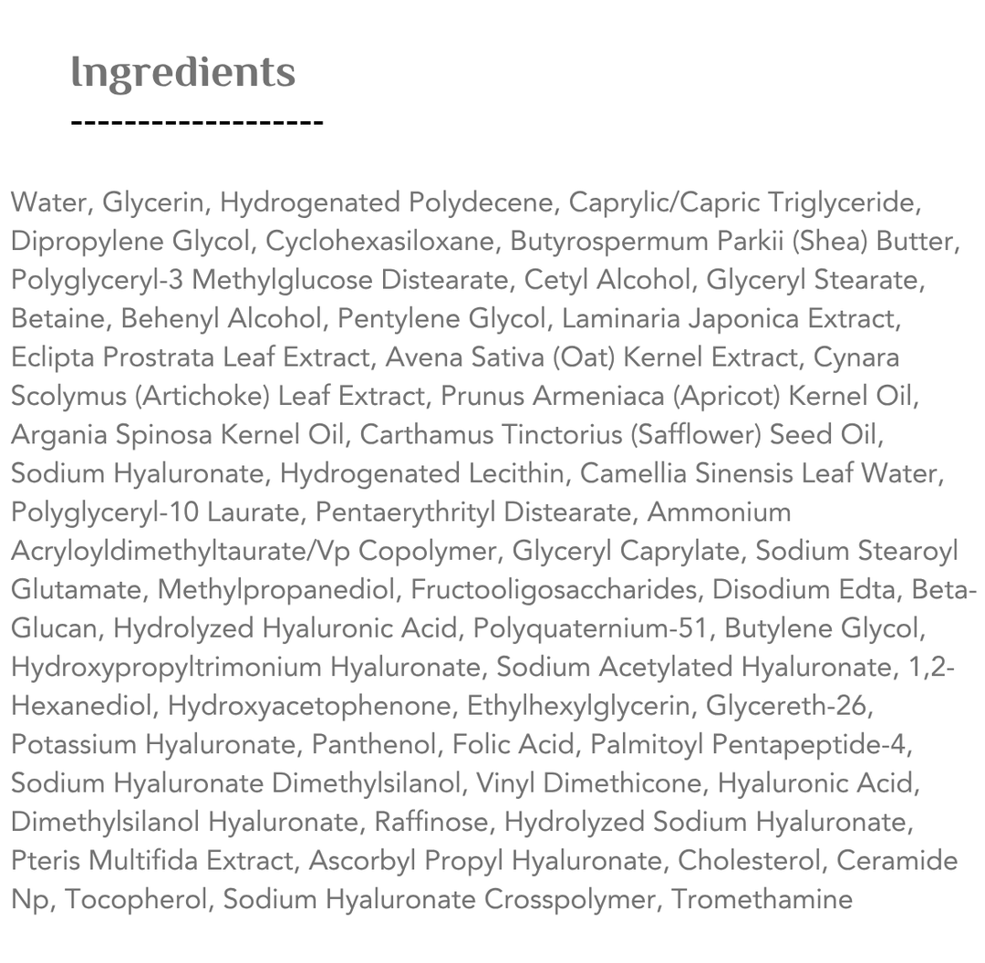 ISNTREE Hyaluronic Acid Moist Cream - 100 ml | إيسنتري  كريم هيالورونيك اسيد مرطب للوجه - 100 مل