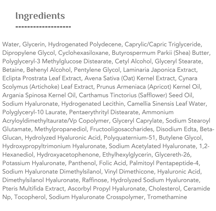 ISNTREE Hyaluronic Acid Moist Cream - 100 ml | إيسنتري  كريم هيالورونيك اسيد مرطب للوجه - 100 مل