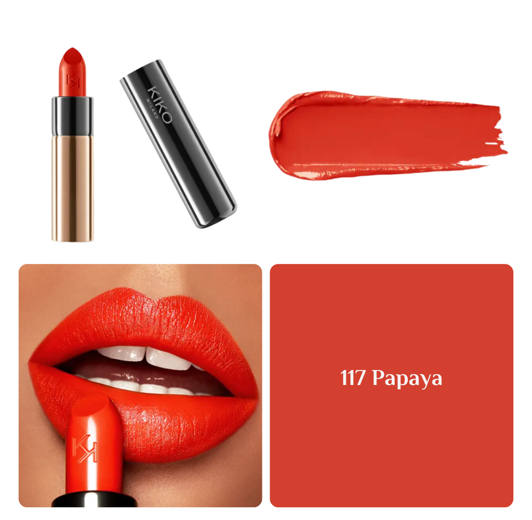 KIKO Gossamer Emotion Creamy Lipstick - 3.5g | كيكو أحمر شفاه كريمي لامع - 3.5 غرام