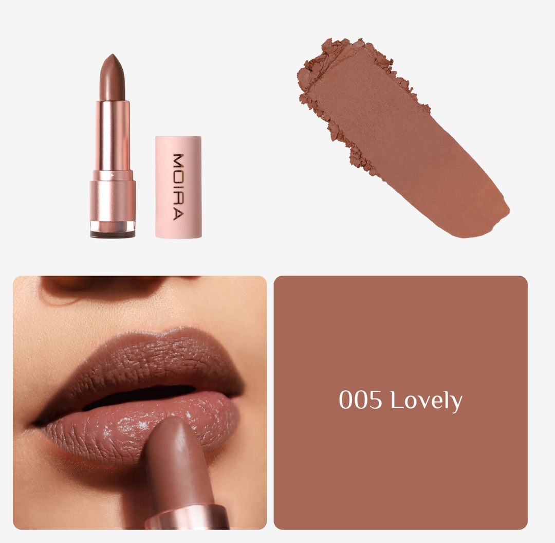 MOIRA Lip Lipstick - 4g | مويرا أحمر شفاخ - 4 غرام
