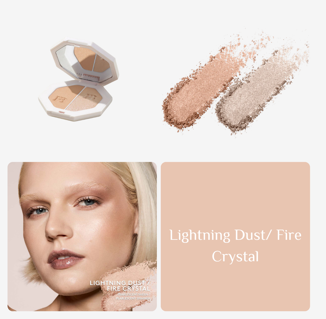 Fenty Beauty Freestyle highlighter Duo - 2x3.5g | فينتي بيوتي هايلايتر ثنائي - 2x3.5 غرام
