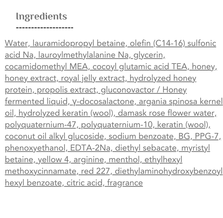 ViCREA honey Melty Moisture Repair Shampoo - 440ml | فيكريا شامبو مرمم و مرطب للشعر - 440 مل