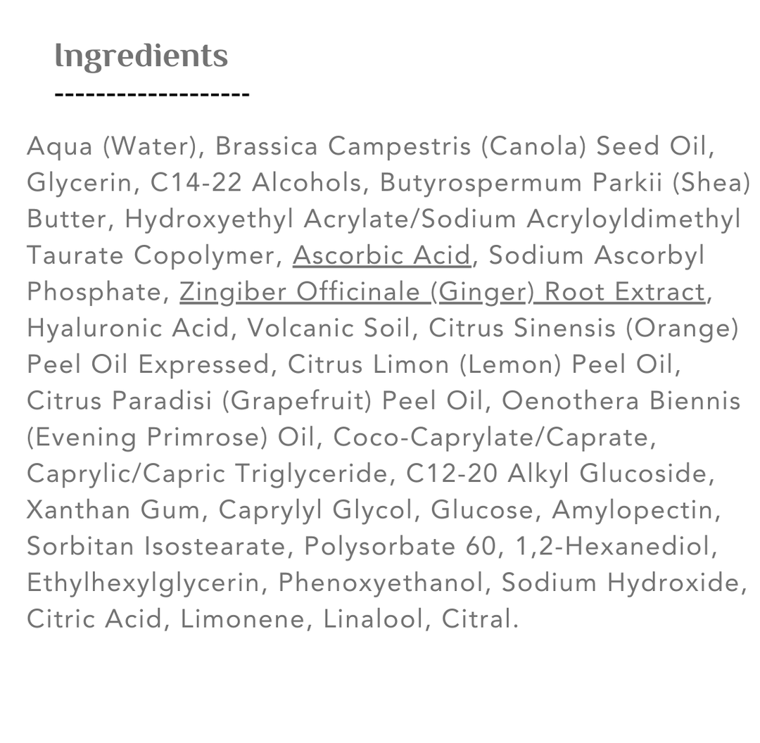 Q+A Vitamin C Body Cream - 250ml | كيو بلس ايه كريم الجسم بالفيتامين سي - 250 مل