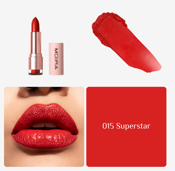 MOIRA Lip Lipstick - 4g | مويرا أحمر شفاخ - 4 غرام