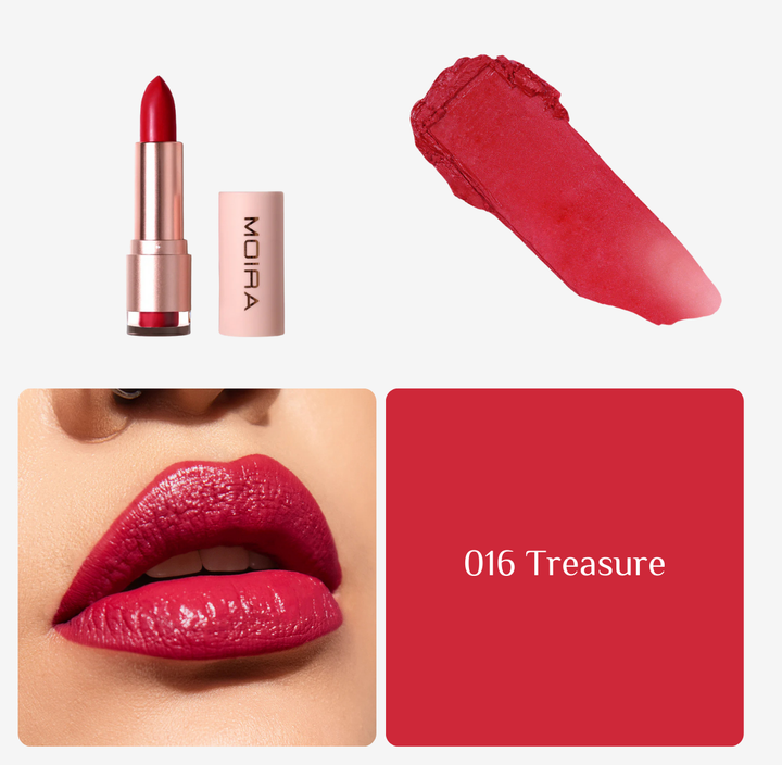 MOIRA Lip Lipstick - 4g | مويرا أحمر شفاخ - 4 غرام
