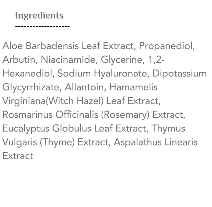 COS DE BAHA Arbutin Niacinamide Serum - 30ml | كوز دي باها سيروم الاربوتين و النياسيناميد - 30 مل