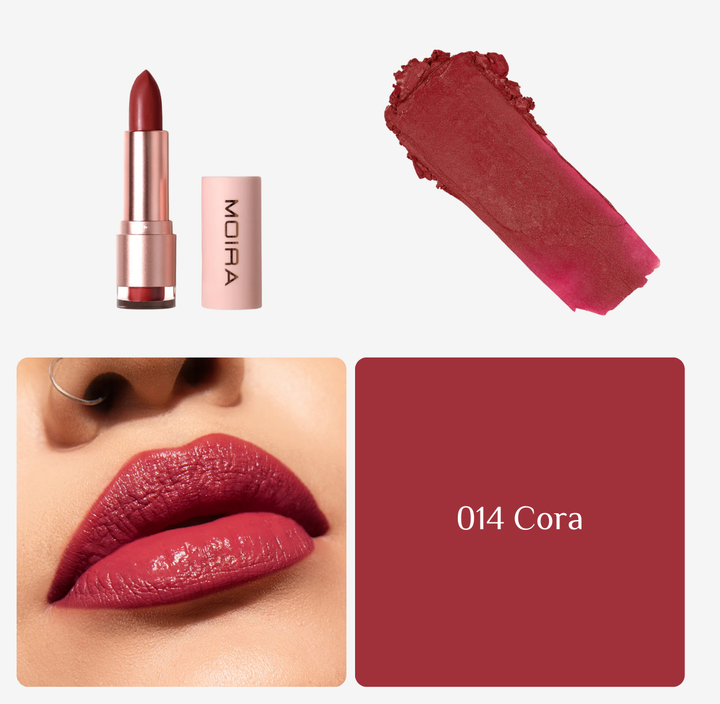 MOIRA Lip Lipstick - 4g | مويرا أحمر شفاخ - 4 غرام