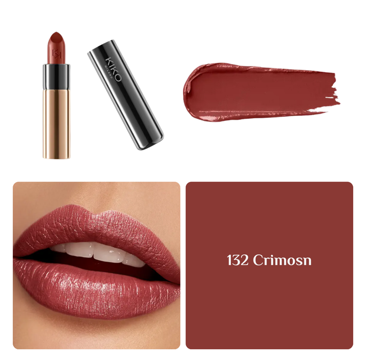 KIKO Gossamer Emotion Creamy Lipstick - 3.5g | كيكو أحمر شفاه كريمي لامع - 3.5 غرام