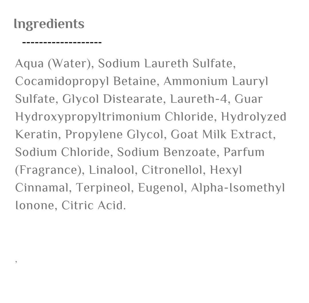 Ziaja Goat Milk Strengthening - 400ml | جايا شامبو مقوي للشعر بالكيراتين - 400 مل